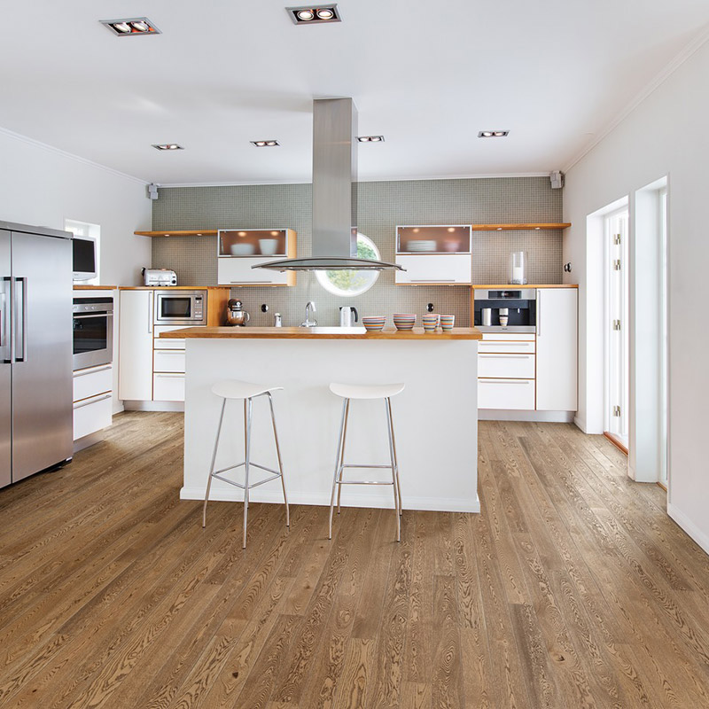 Паркетная доска Karelia Дуб Стори Кантри Презенс масло однополосный Oak Story 138 Country Presence 1S