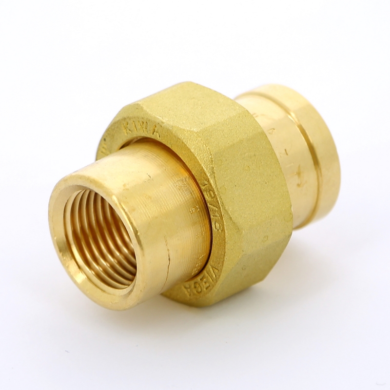 Американка резьбовая (ВР) 1/2" с коническим уплотнением бронза VIEGA (446932)