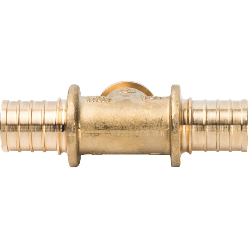 Тройник переходной 32 x 25 x 32 аксиальный для труб PE-X STOUT