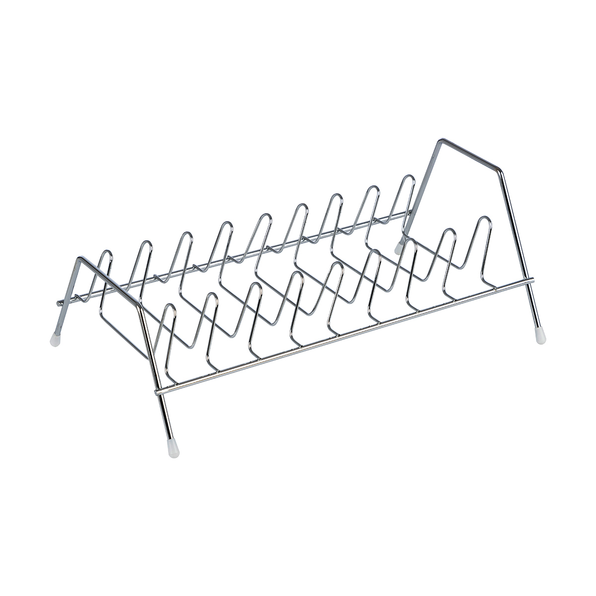 Сушилка для посуды 26*15*10 см хром. (1/24) "рыжий кот" w4169c