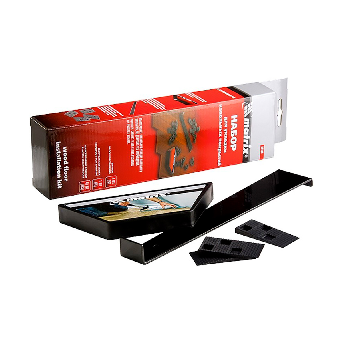 Набор инструмента для укладки ламината (1/12) "matrix"