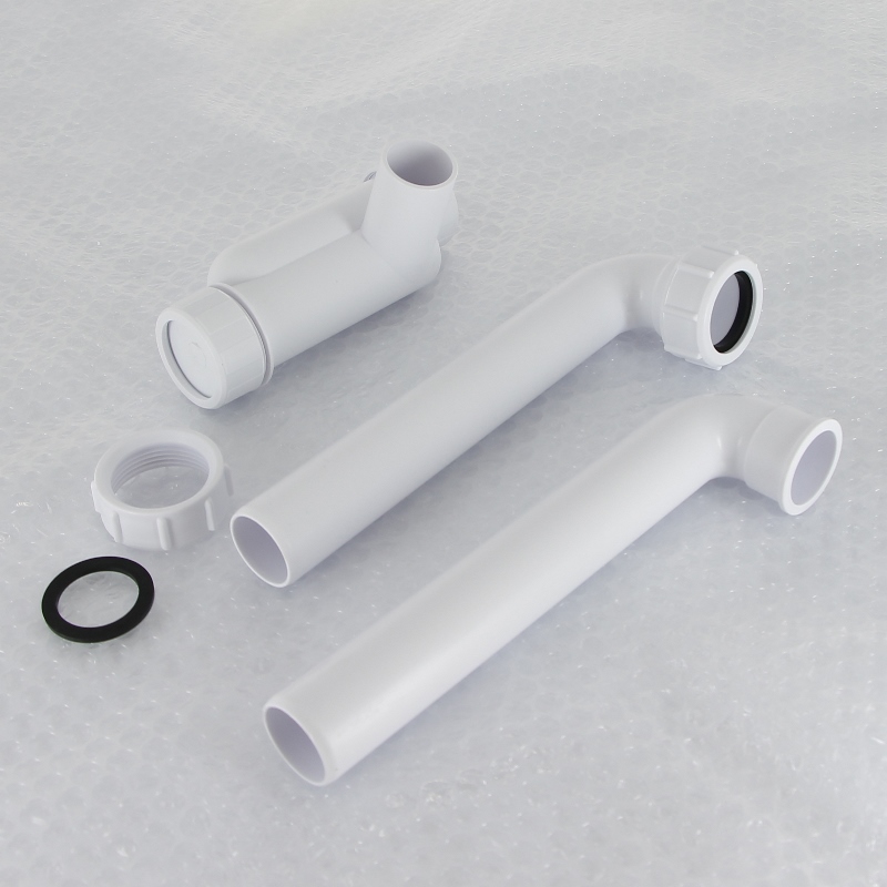 Сифон McALPINE P-образный 1"1/4 х 32 мм без вып. с отводом, выход 32 мм