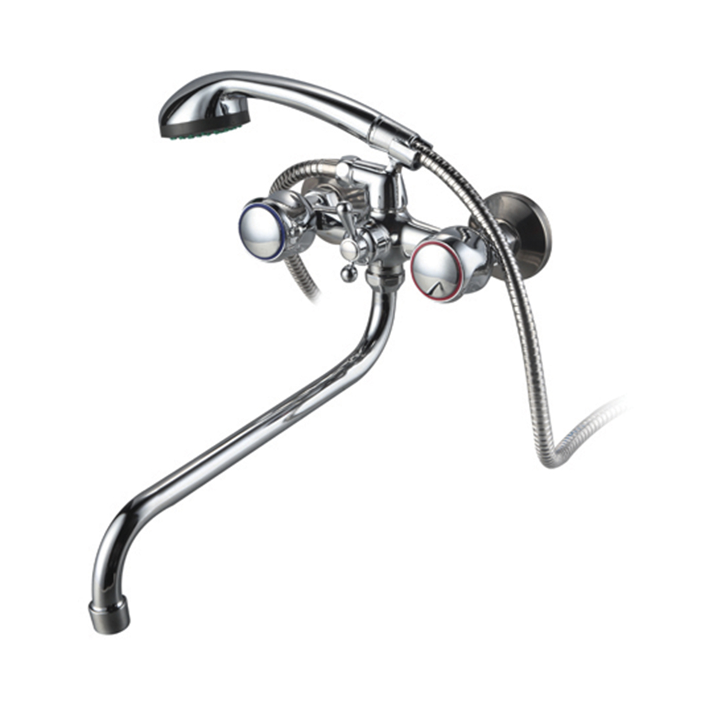 Смеситель для ванн "tsarsberg" 111-41 длинный излив  (1/10) "профсан"