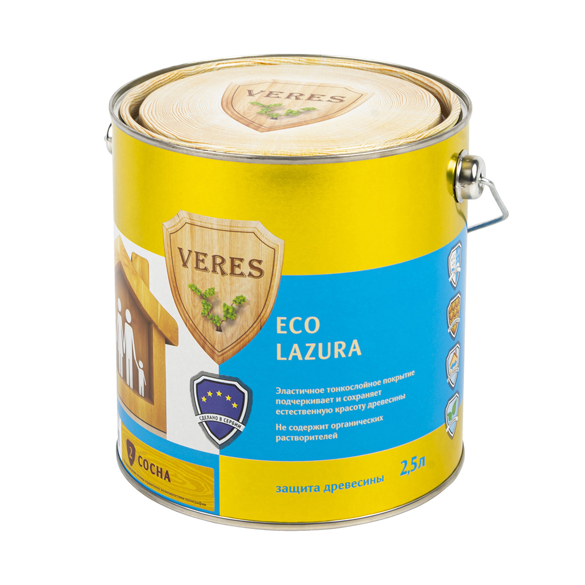 Верес эко № 2 сосна  2,5 л (1/4) "veres"