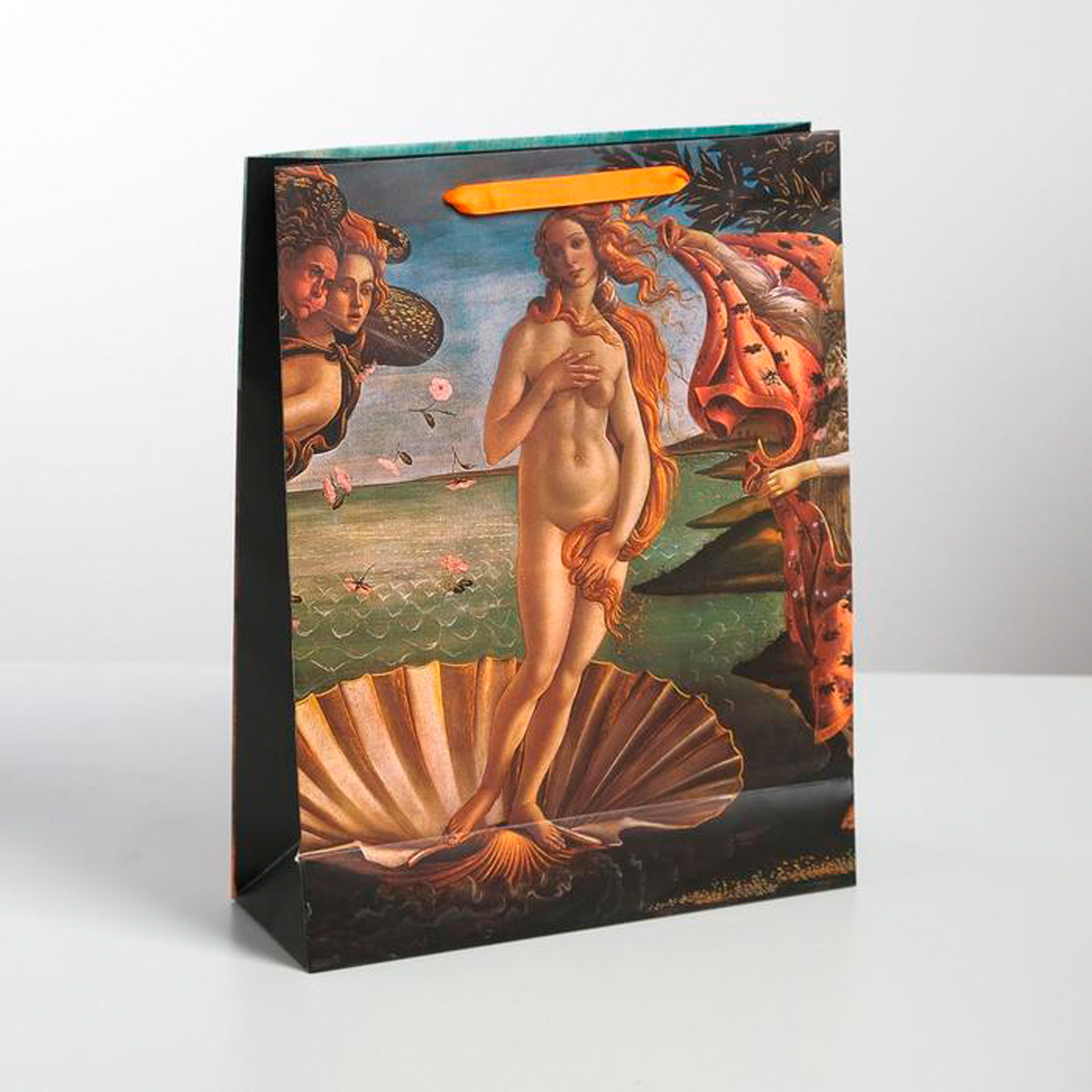 Пакет подарочный ламинир. "изящно" 31*40*11,5 см (1/6/132) "дарите счастье" 4725225