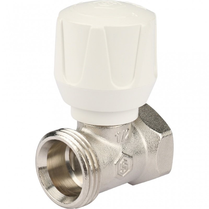 Клапан ручной регулировочный 1/2" прямой ВН STOUT