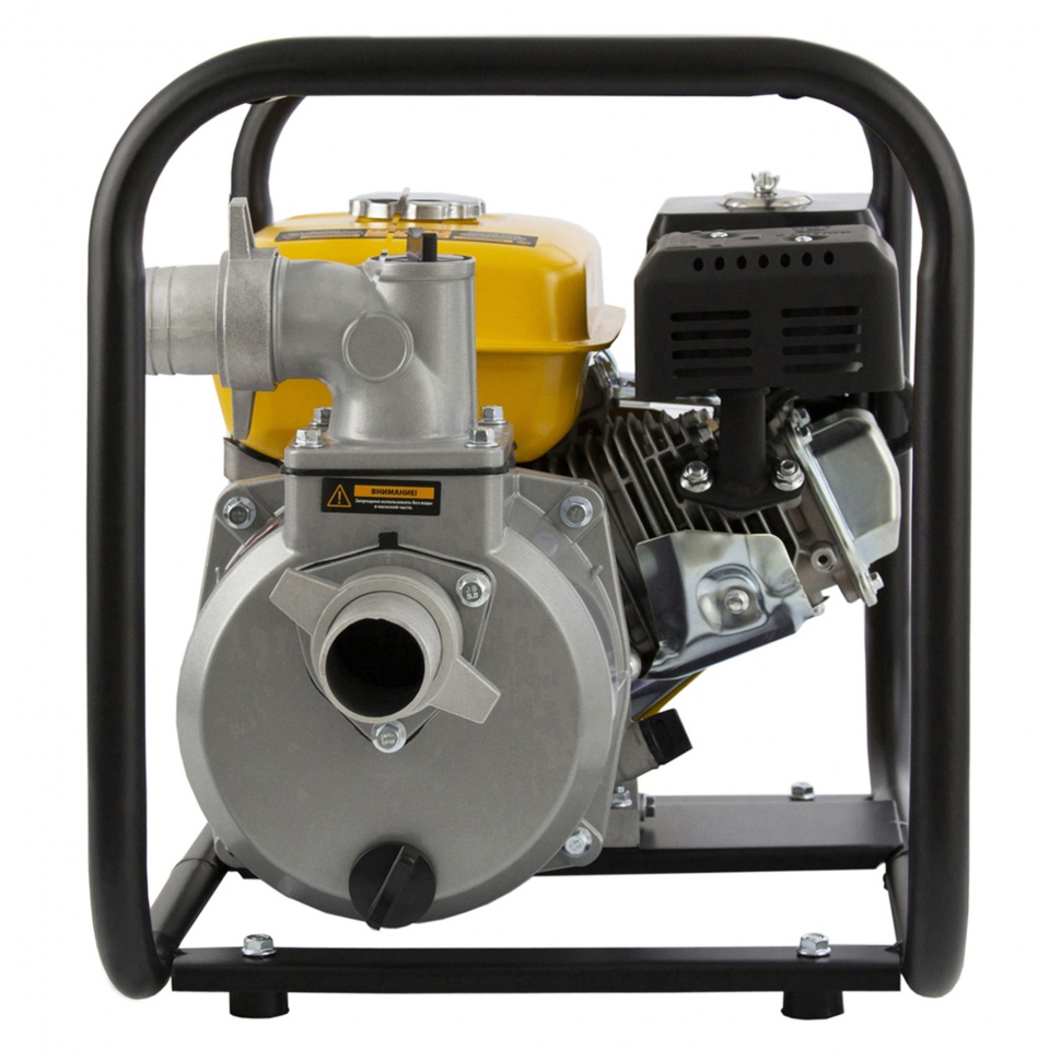 Мотопомпа бензиновая для чистой воды PX-50, 7 л.с, 2", 600 л/мин, глубина 8 м, напор 30 м Denzel (99201)