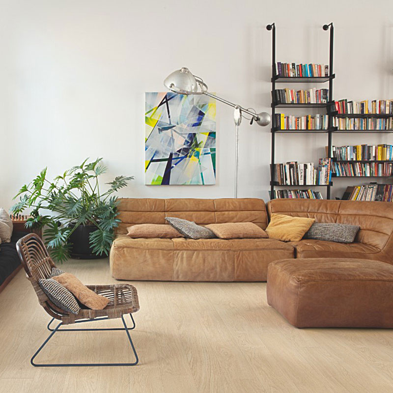 ПВХ-плитка Quick-Step QS LIVYN Balance Click Plus BACP 40032 Дуб светлый отборный