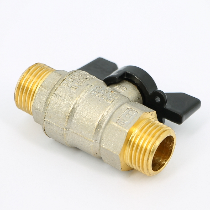 Кран шаровый LD Pride НН 1/2" - полный проход, бабочка