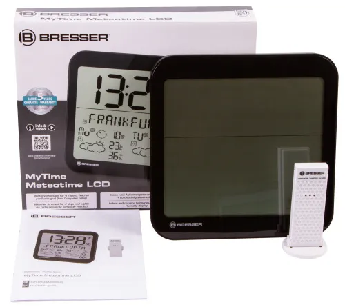 Часы настенные Bresser MyTime Meteotime LCD
