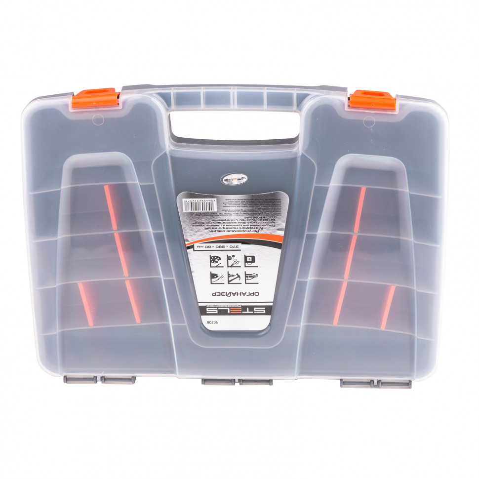 Органайзер 370 x 280 x 60 мм, пластик Stels (90708)