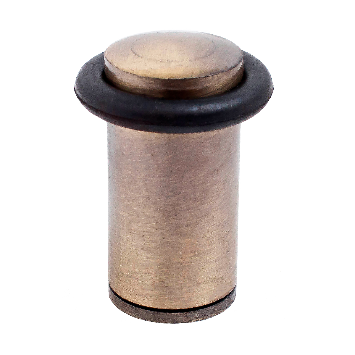 Ограничитель дверной 588а-1 ab  стар. бронза (цилиндр) (40/320) "стандарт"