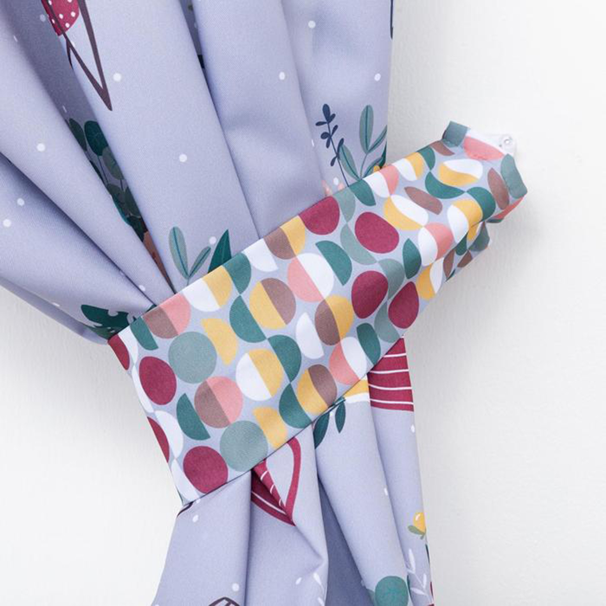 Шторы для кухни "hygge" 145*180 см компл. 2 шт. с подхватами (1) "этель" 5513587