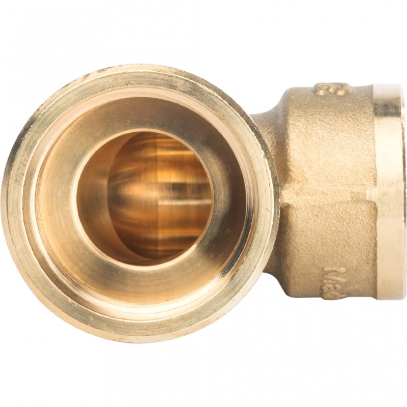 Угол резьбовой редукционный ВР 1" х 3/4" латунь STOUT