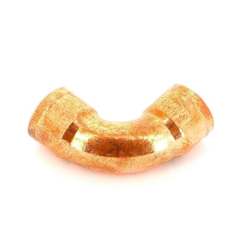 Отвод двухраструбный 90° VIEGA пайка 10 мм медный