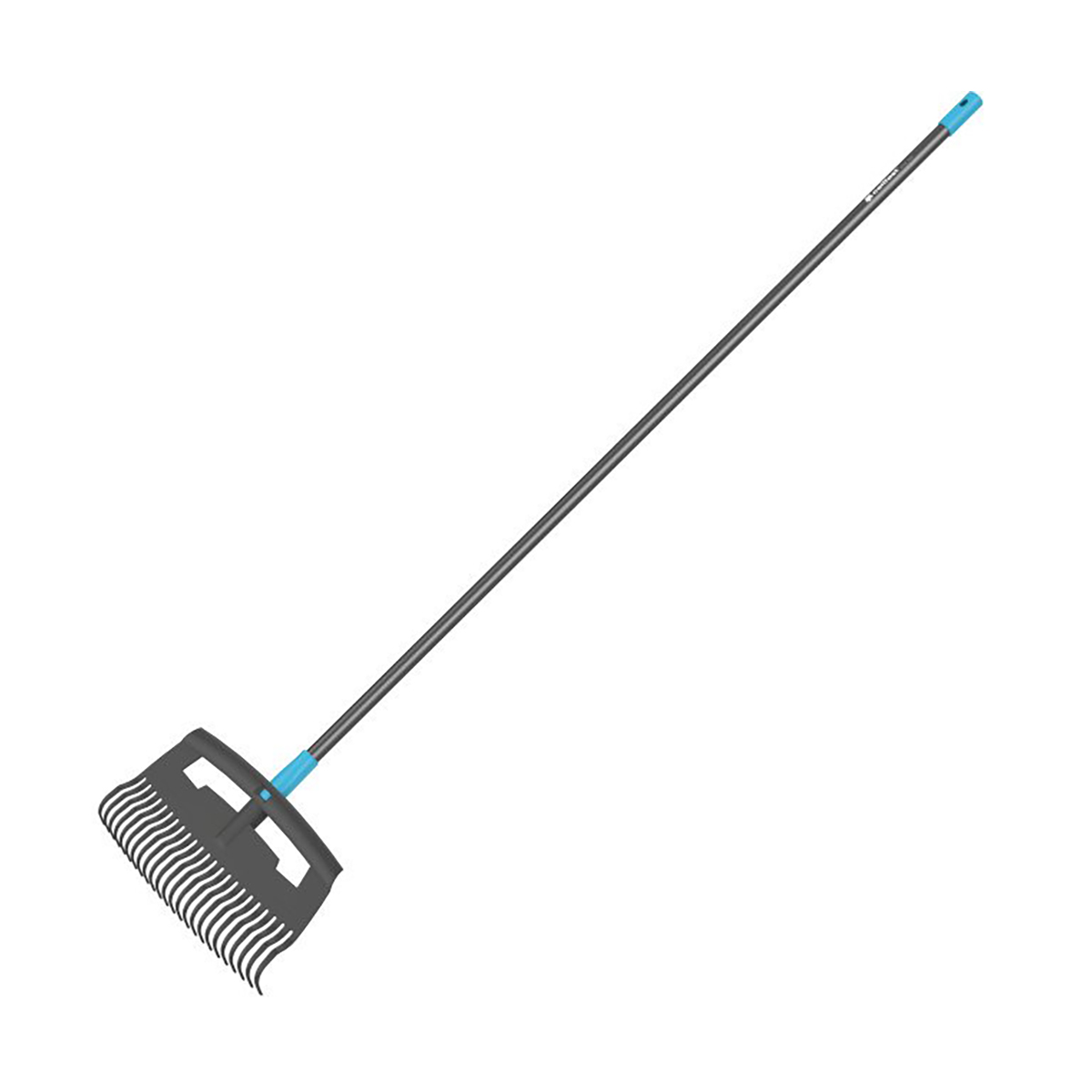 Грабли для листьев 430 мм, алюм. черенок (1/3) "ideal" 40-310