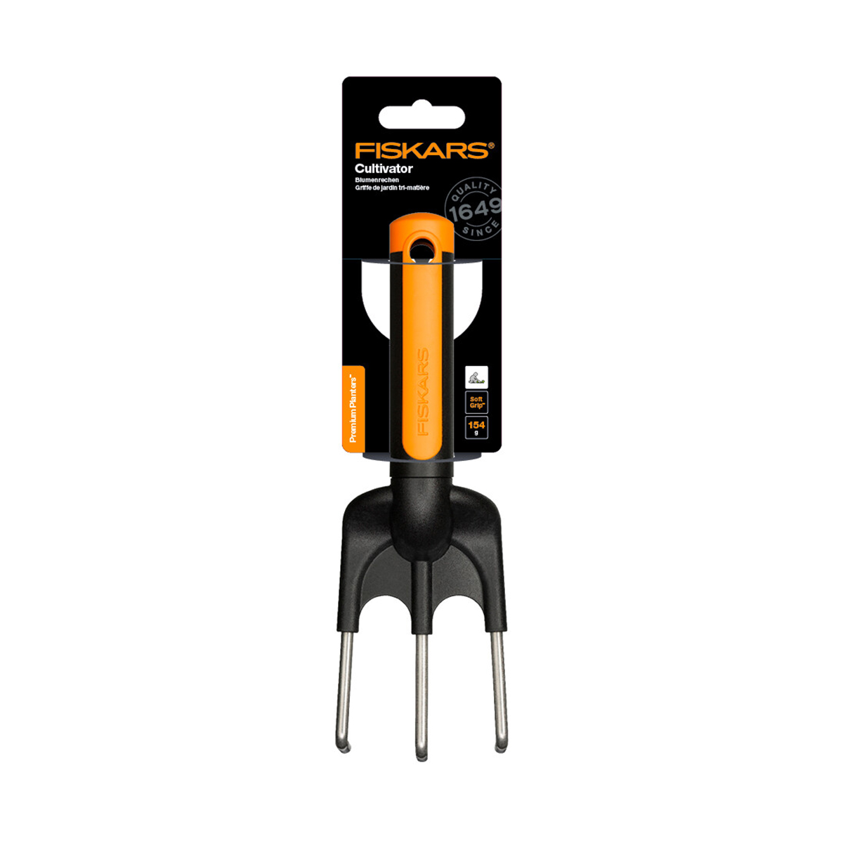 Вилка садовая (культиватор) "premium planters" (1/4) "fiskars" 1000728