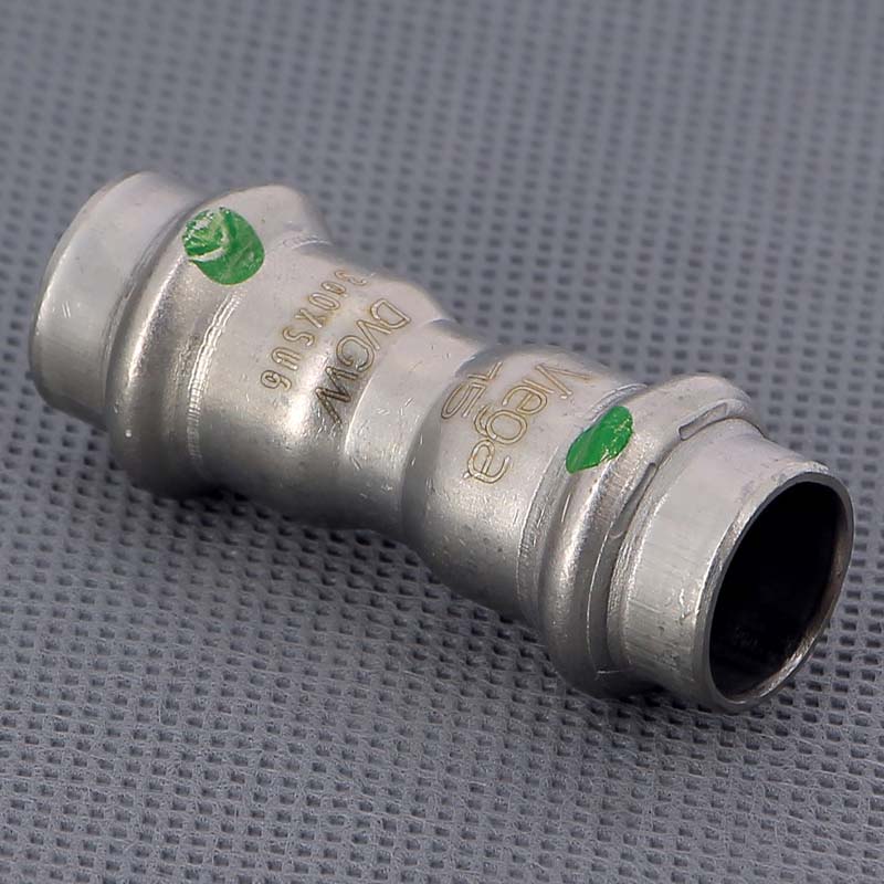 Муфта пресс 15 нержавеющая сталь Sanpress Inox VIEGA