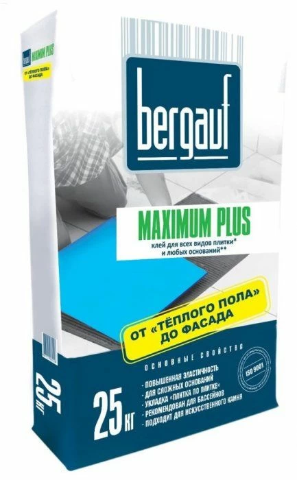 Клей для сложных оснований Keramik Maximum Plus, 25кг