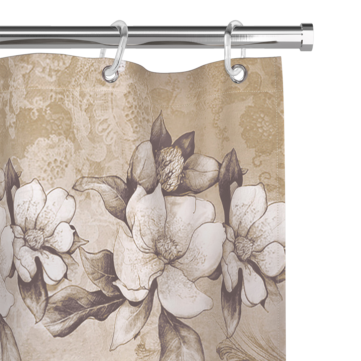 Штора для ванной 180*180 см (полиэстер) "vintage deluxe" (1/24) "valiant" vn-d-1818