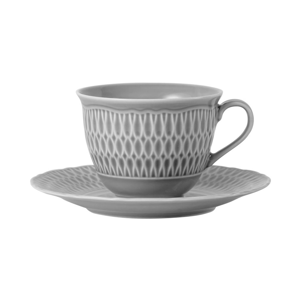 Чашка чайная "sofia" серая глазурь 250 мл (1/6/36) "cmielow" 0884420 sofia lb01