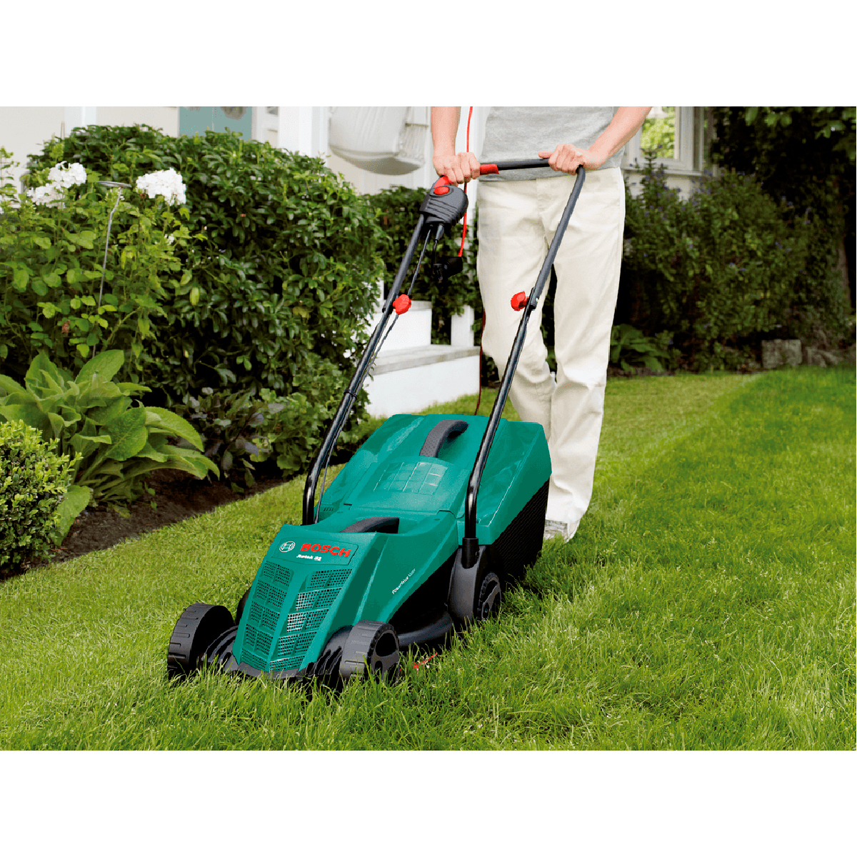 Газонокосилка электрич. роторная rotak 32 (1) "bosch" 0.600.885.b00