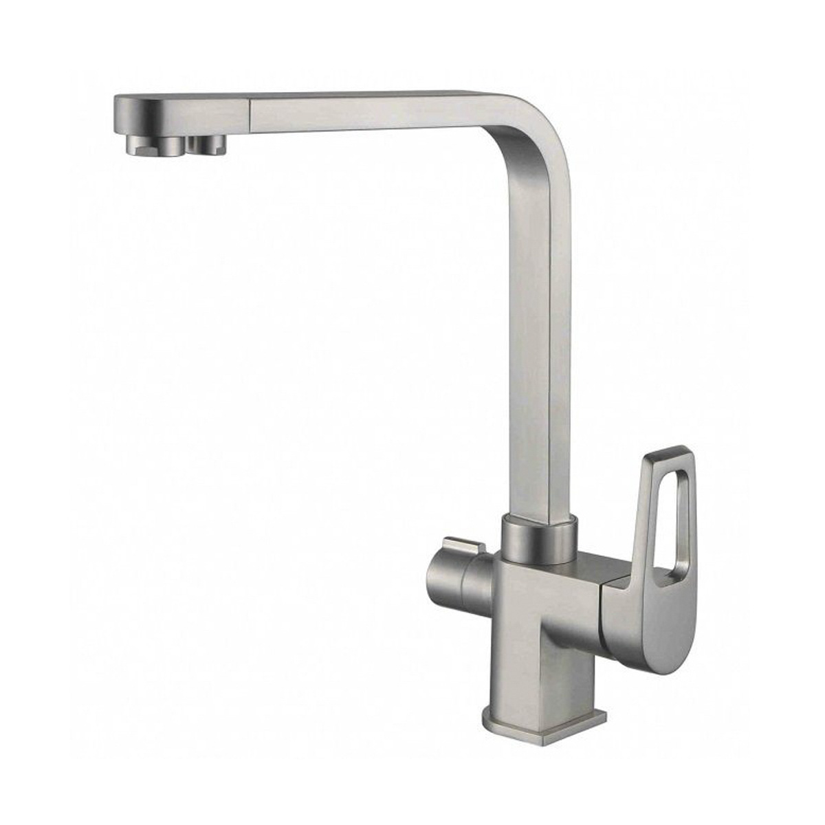 Смеситель для кухни с подключ. к фильтру питьев. воды zr 334 yf-satin "zorg"