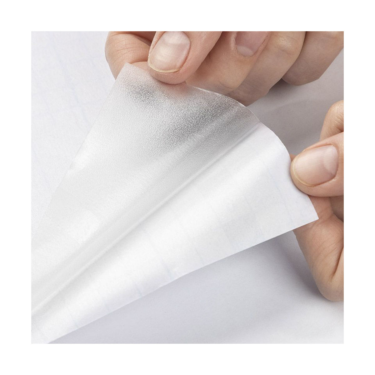 Пленка самоклеящаяся 0,45 х 2 м (прозрачная матовая) (1/120) "рыжий кот"