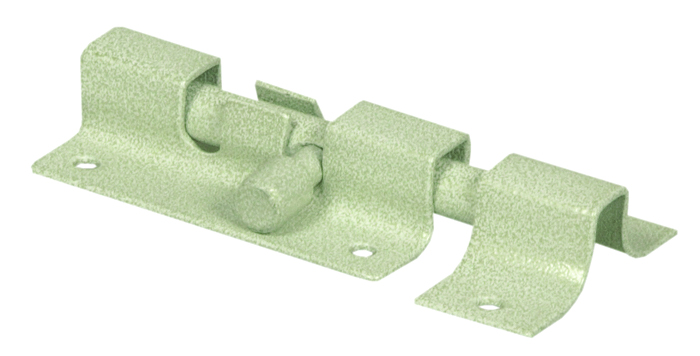 Шпингалет шп-50 мм белый (50) домарт