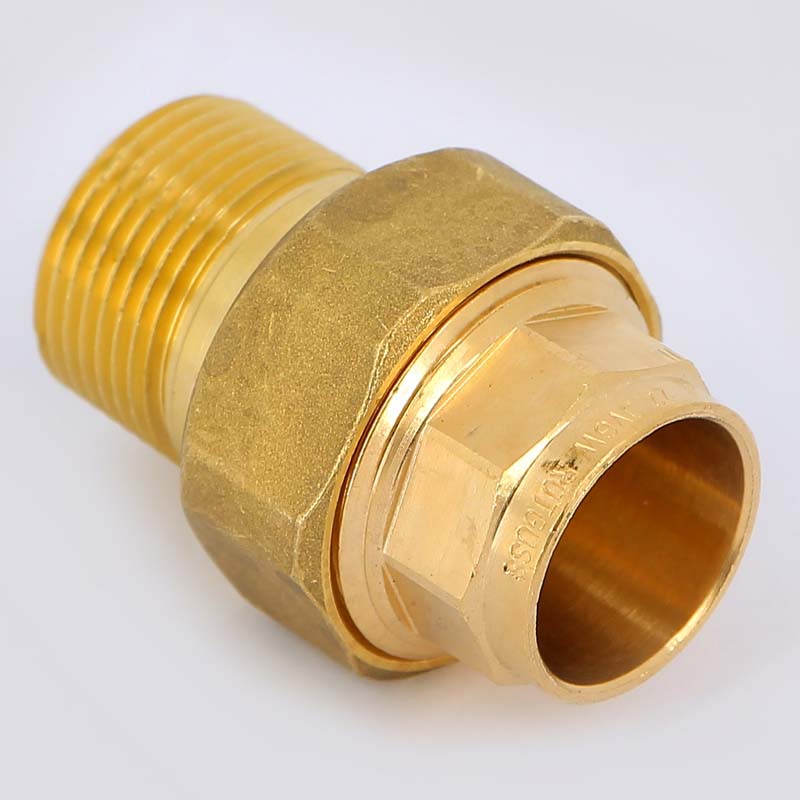 Американка с плоской прокладкой VIEGA пайка НР 22x3/4"