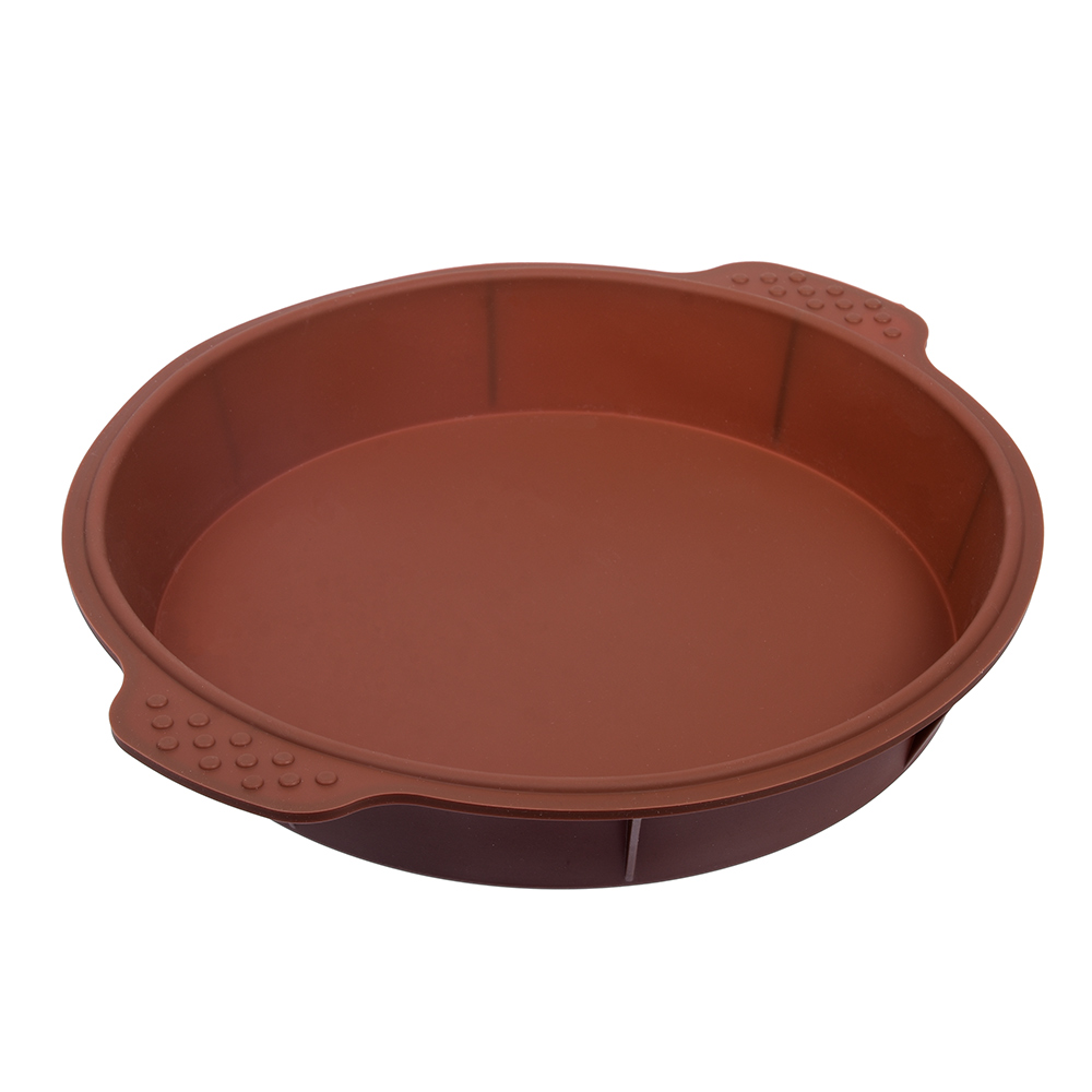 Форма для выпечки силикон. "круг с ручками" 25,5*4 см (1/10) "marmiton" 16072