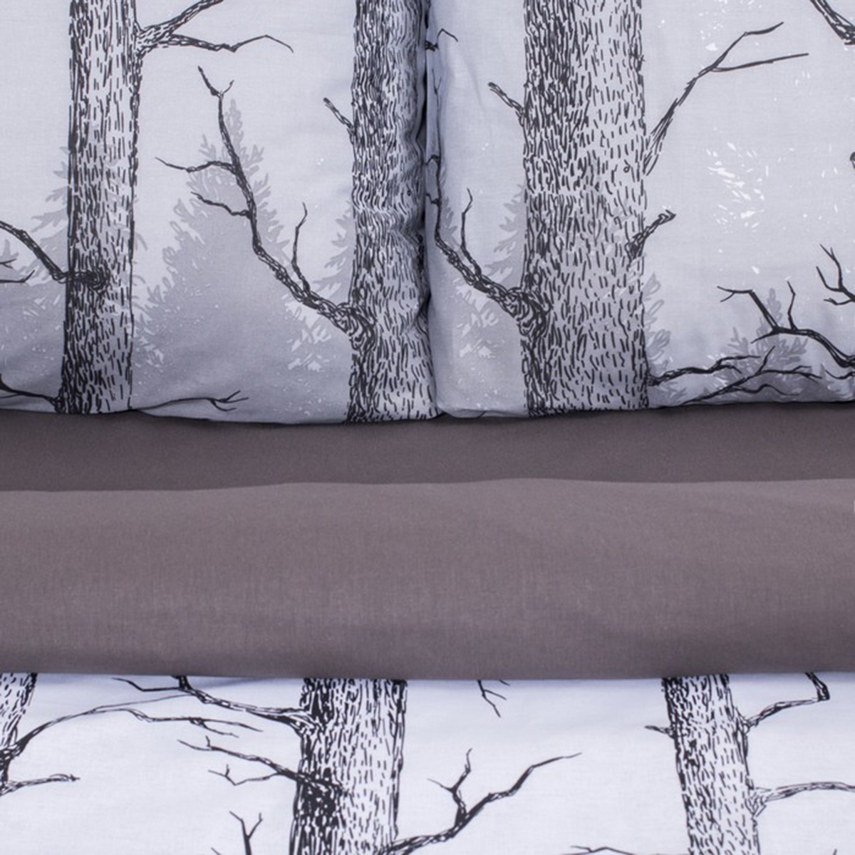 Постельное белье "этель" лес 2 сп. (бязь) (1) 4154821