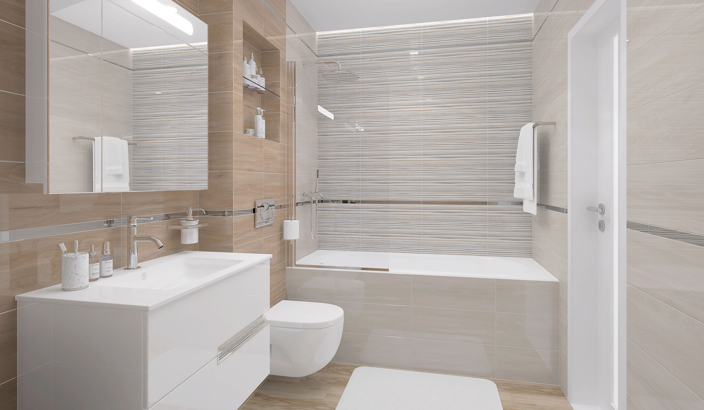 Oliver бежевый 20x50