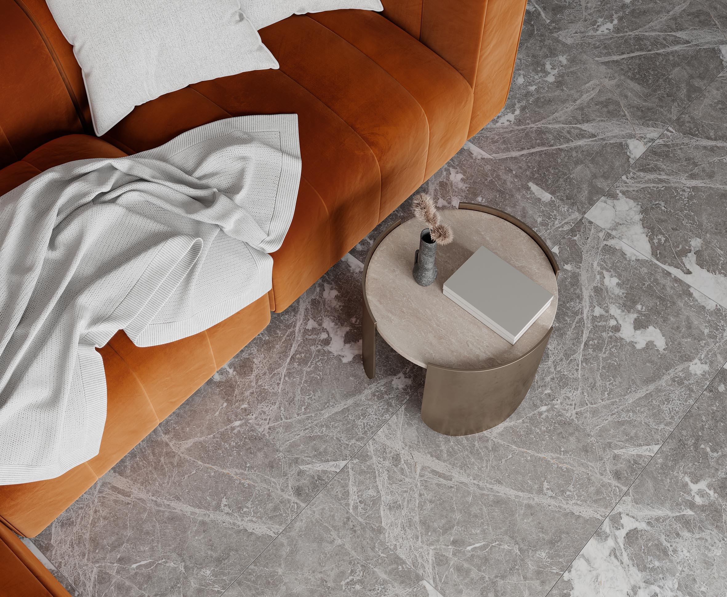 Lustros paradiso gris керамогранит полированный 60x120