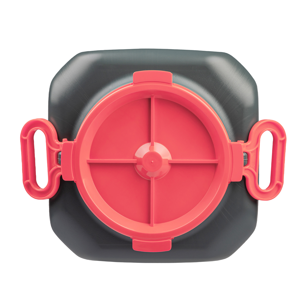 Канистра-бочка пласт. "эконом" 50 л с крышкой и ручками, горловина 215 мм (1/4) "альтернатива" м8331