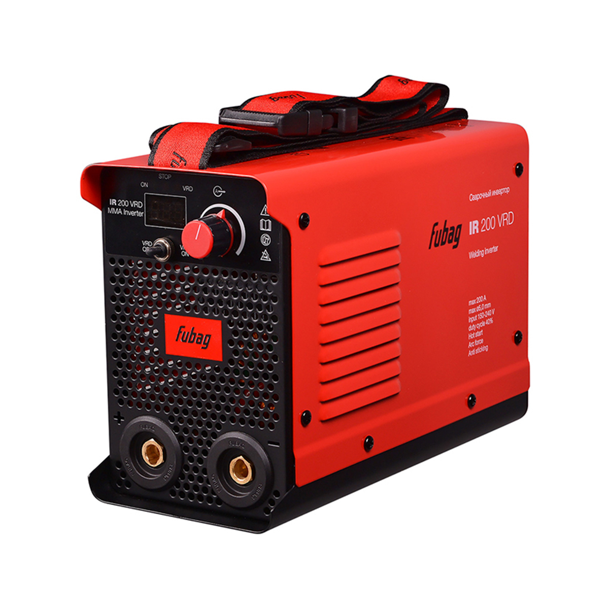 Сварочный аппарат ir 200 vrd mma 10 квт (1) "fubag" 38900