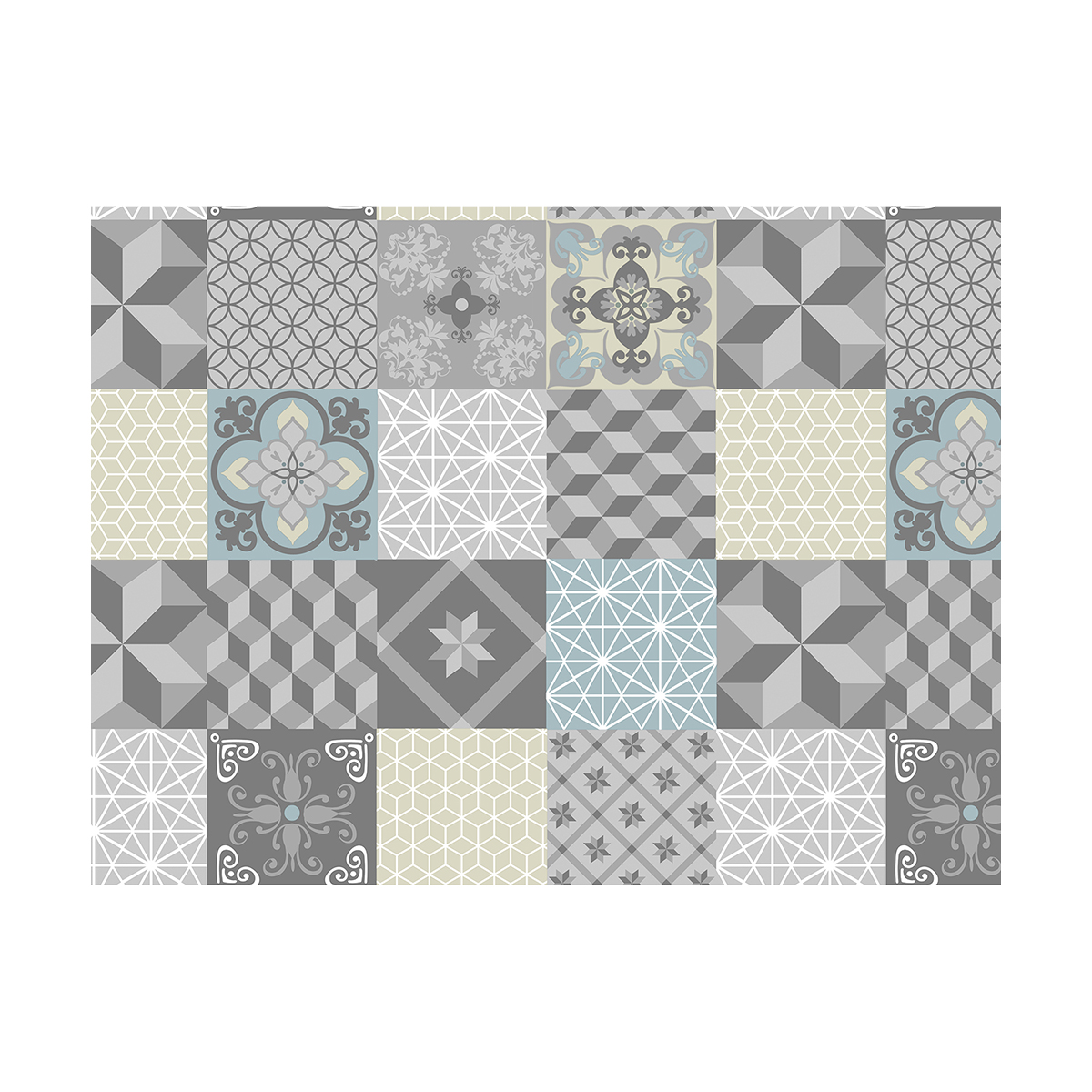 Клеенка пвх основа нетканая 135 см  рулон 20 м (1)  "major" 561/1 (голубой)