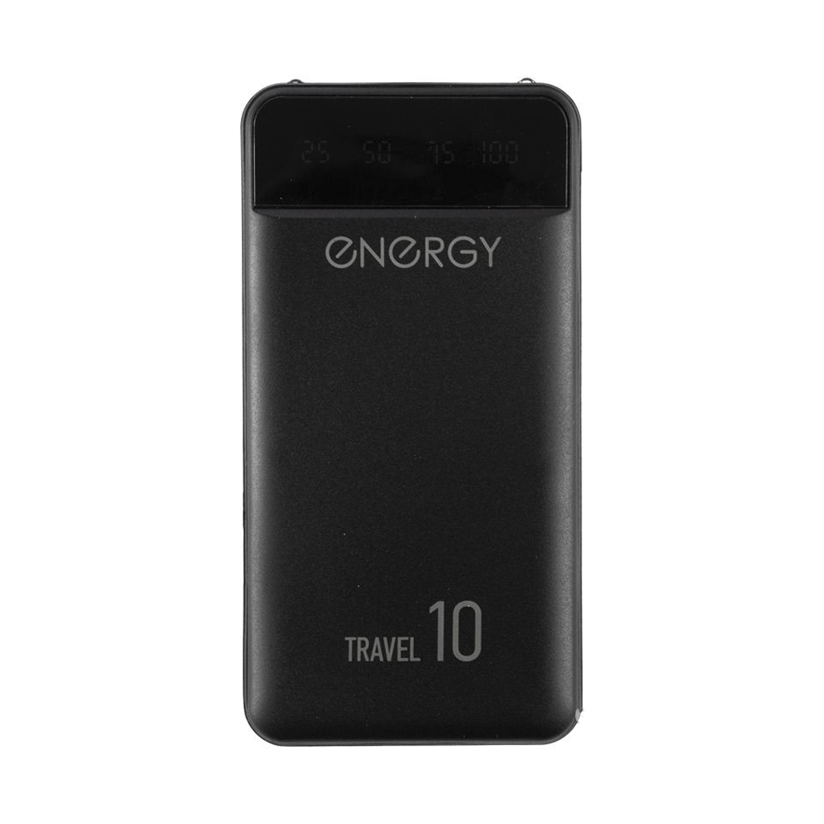 Зарядное устройство для телефона беспроводное power bank 10000 travel (черный) (1/50) "energy"