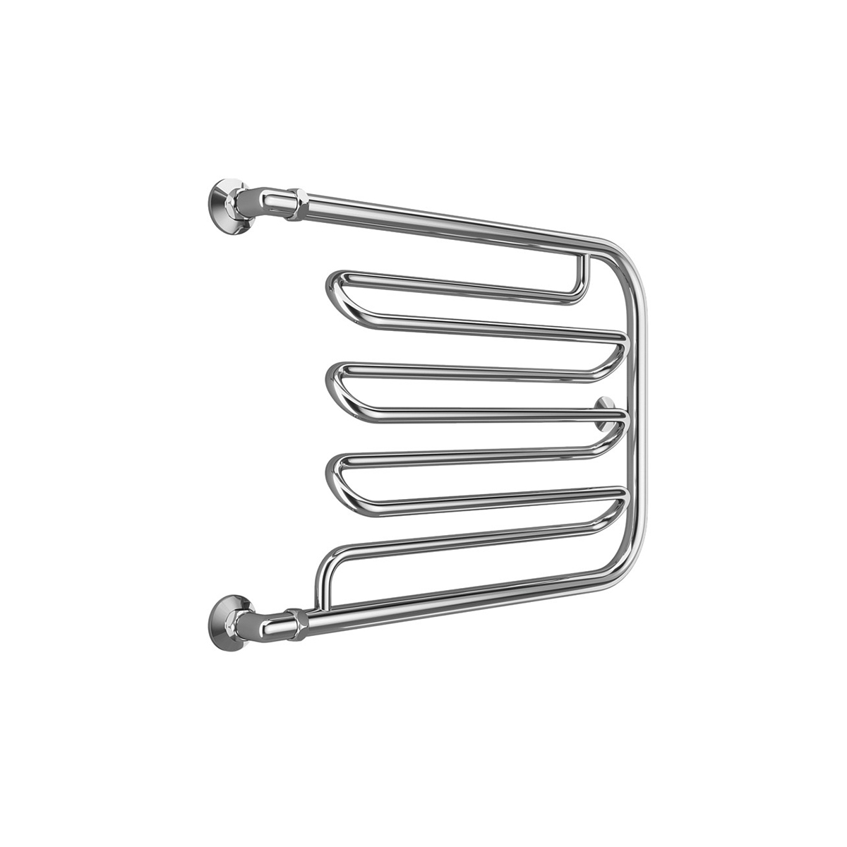 Полотенцесушитель водяной "фокстрот-лиана aisi" 500*700 (хром) "terminus"