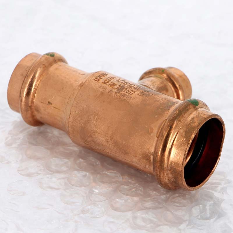 Тройник пресс медный Profipress VIEGA 28х15х22