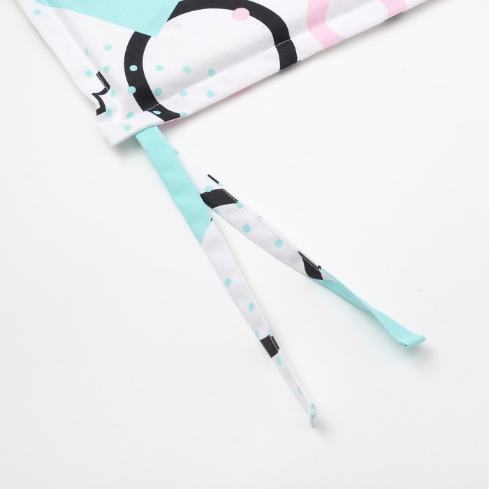 Подушка на уличное кресло "квадраты" 50*100 см (1/8) "этель" 4264651