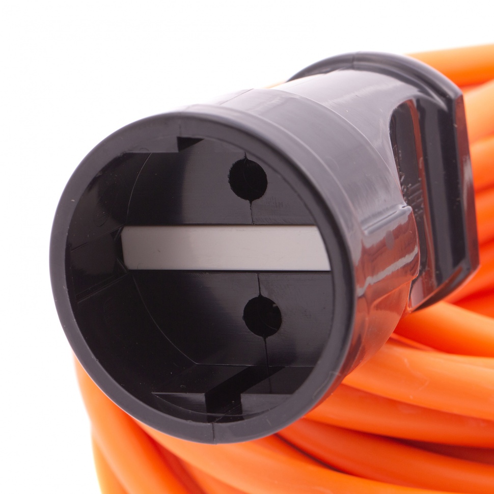 Удлинитель-шнур силовой 15 м, 10A, тип УХ10, 1 розетка, Сибртех (96051)