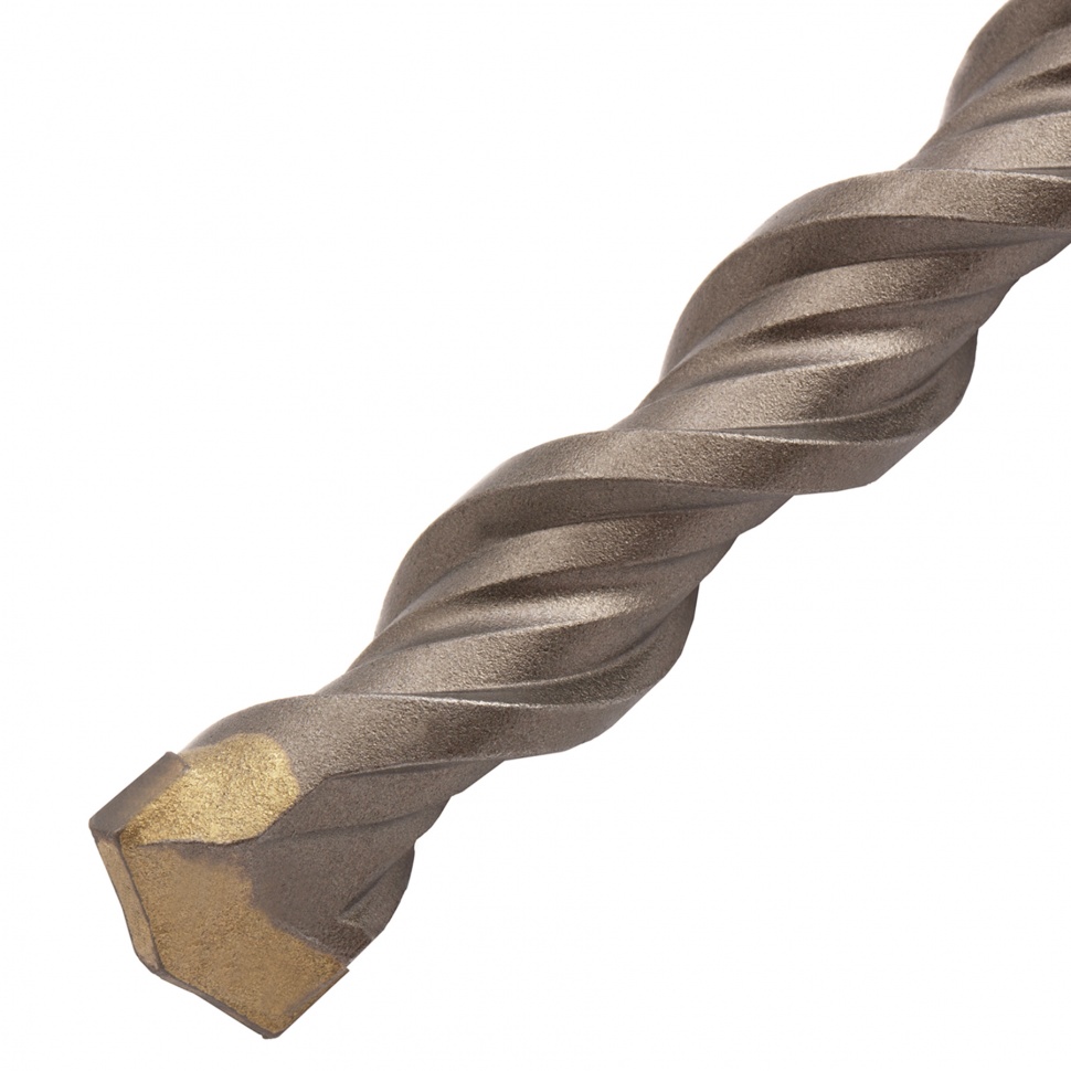 Бур по бетону, двойная спираль, три пылеотводящие кромки, 16 x 600 мм DENZEL (705042)