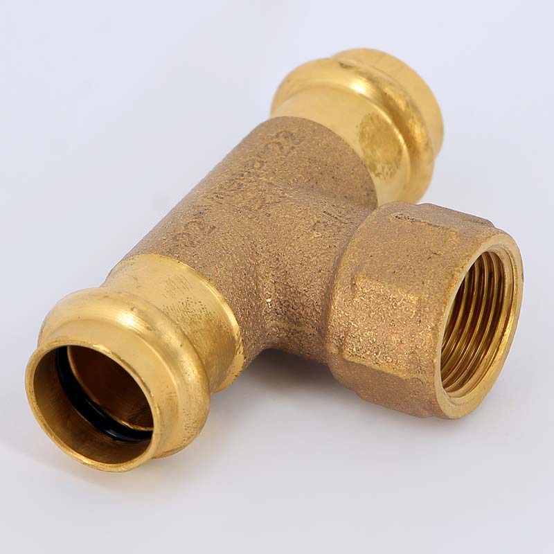 Тройник пресс-Н 22х3/4'x22 Sanpress VIEGA