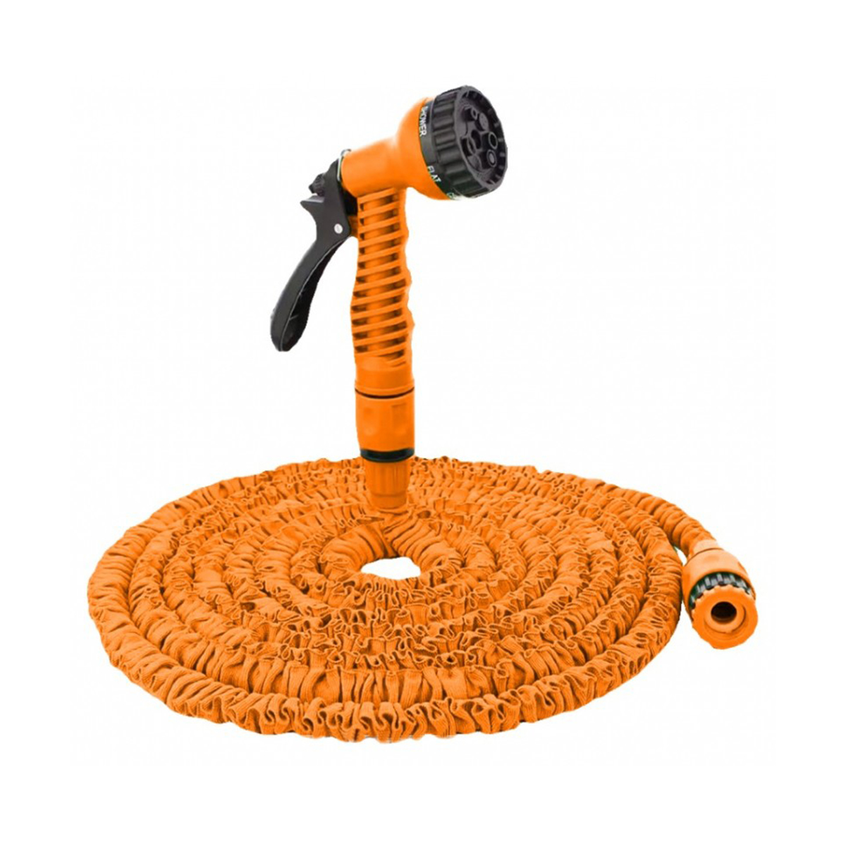 Набор для полива с растягивающимся шлангом 30 м (1) "вихрь"