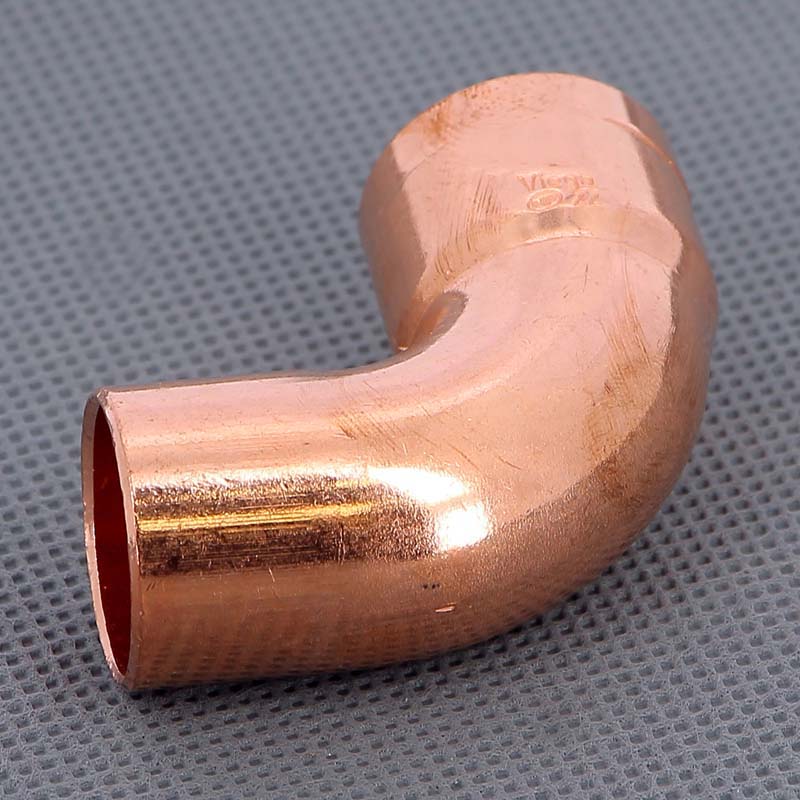 Угол однораструбный 90° VIEGA пайка 22 мм медный