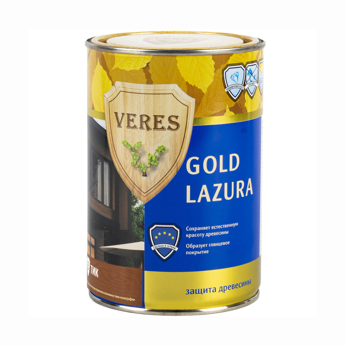 Верес gold № 3 тик  0,9 л (1/6) "veres"