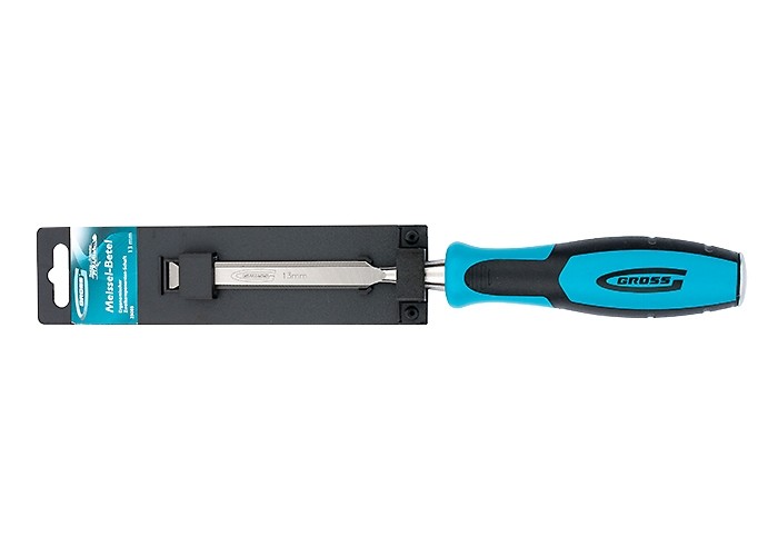 Долото-стамеска Piranha, 13 мм, двухкомпонентная эргономичная рукоятка Gross (25005)