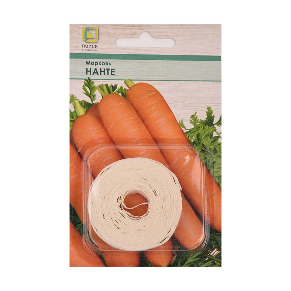 Семена на ленте морковь "нанте" 8 м (10/100) "поиск"