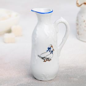 Бутылка для масла/уксуса "rococo" гуси 90 мл (1/6/36) "cmielow" omd666-рококо-27